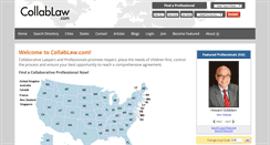 Desktop Screenshot of collablaw.com