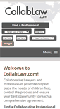 Mobile Screenshot of collablaw.com